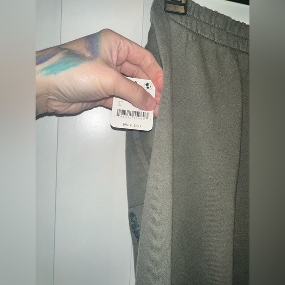 NWT Free People Movement All Star Logo Joggers In Ash - Picture 8 of 11